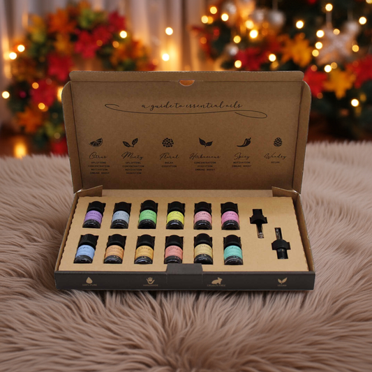 Aromatherapy Autumn Essential Oil Gift Set