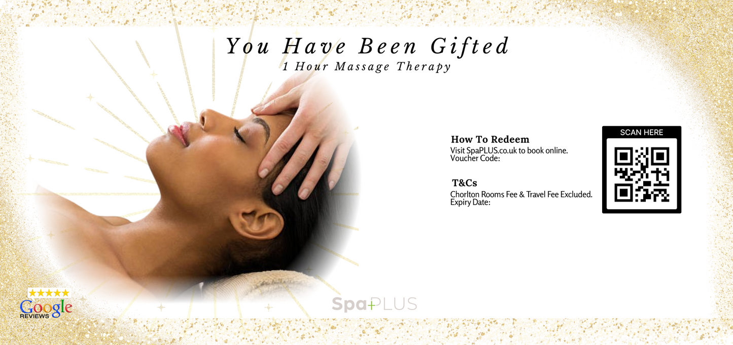 1 Hour Massage Therapy Gift Card 🎁