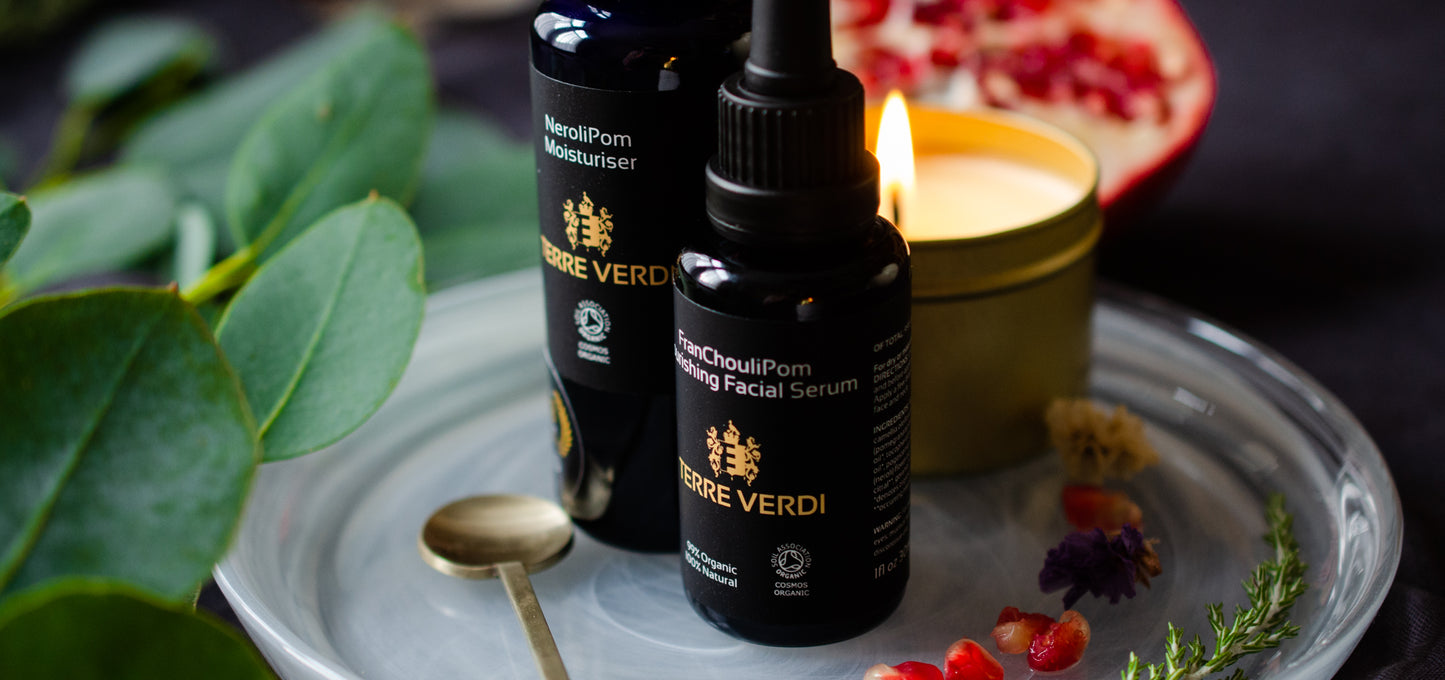 FranChouliPom Nourishing Facial Serum - Organic Face Oil