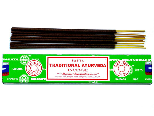 Satya Incense 15gm - Traditional Ayurveda