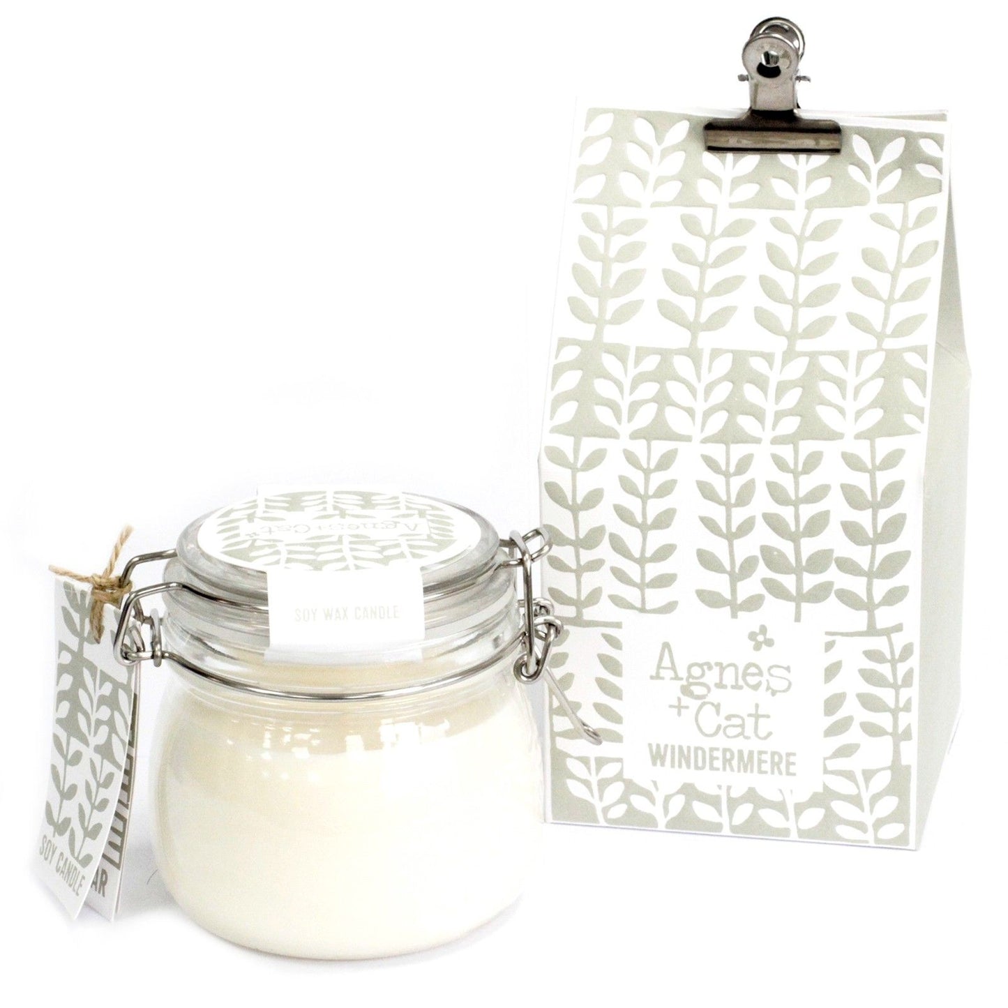 Agnes + Cat Kilner Jar Candle - Windermere