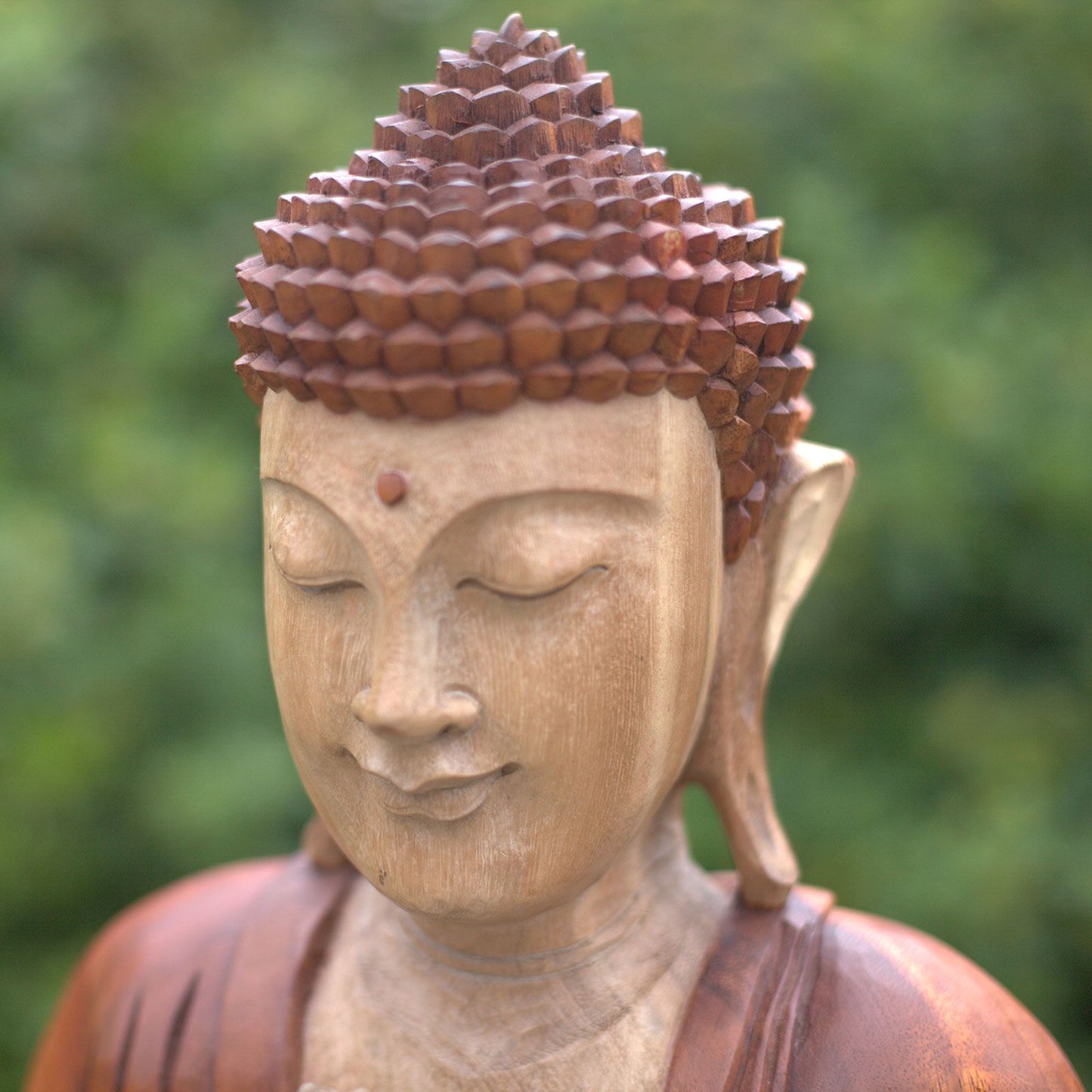 Hand Carved 60cm Welcome Buddha Statue