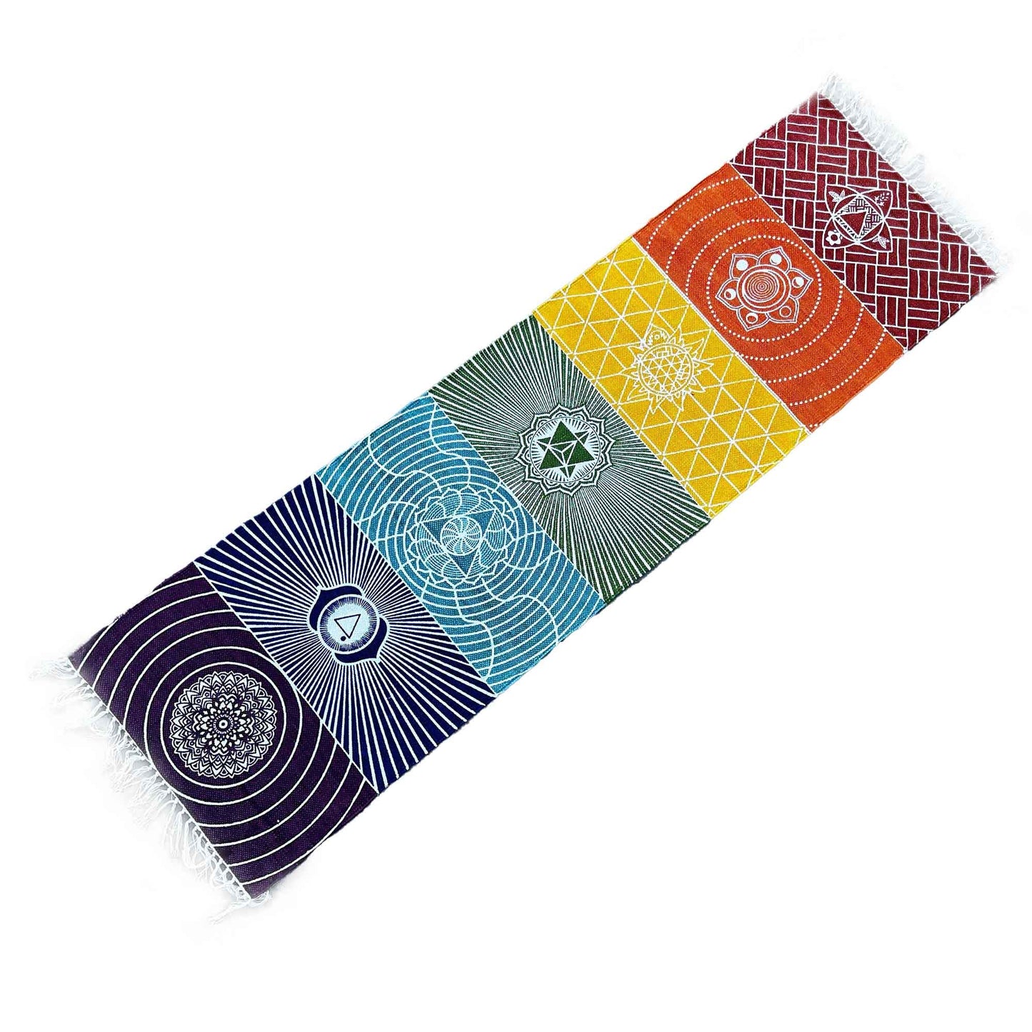 7 Chakras Yoga Rug - 60x200cm