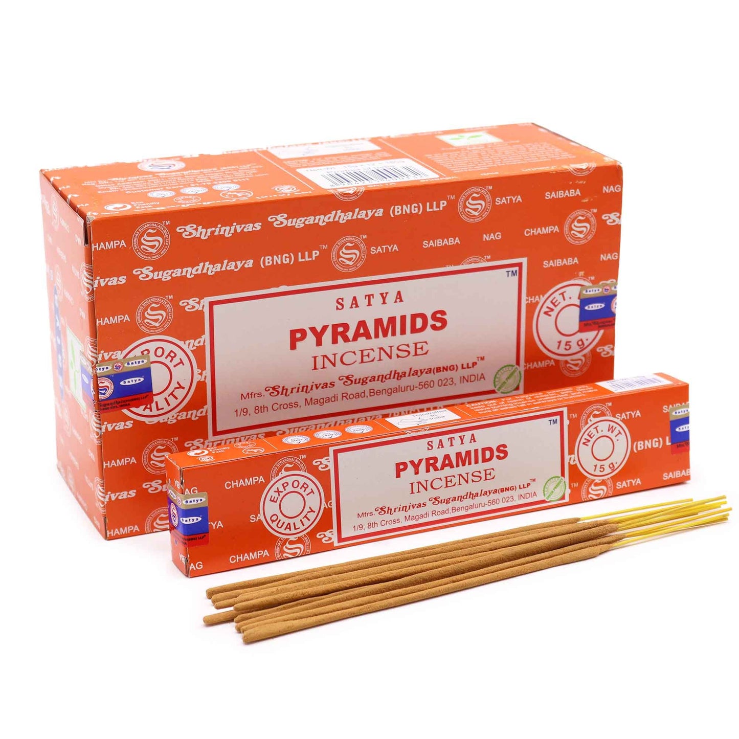 Satya Incense 15gm - Pyramids