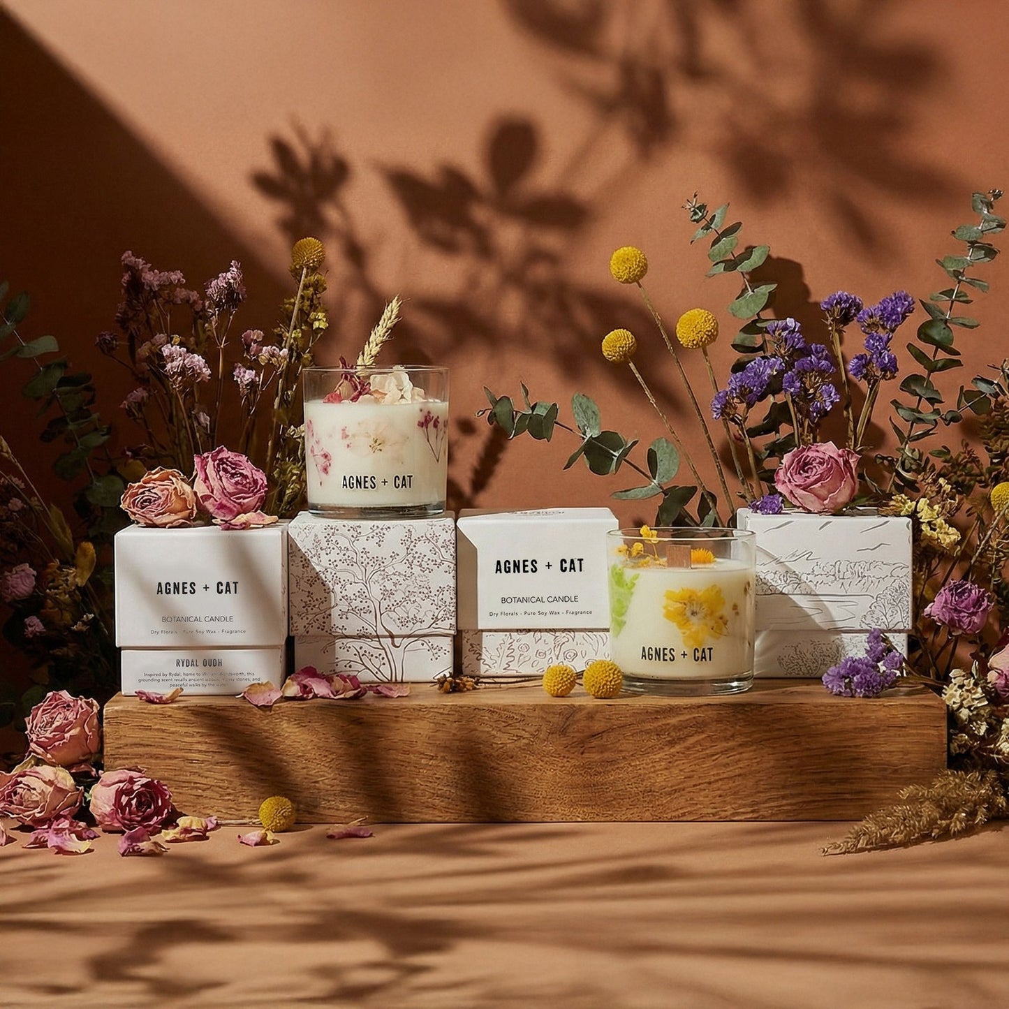 Agnes + Cat Botanical Soy Wax Candle - Fellberry