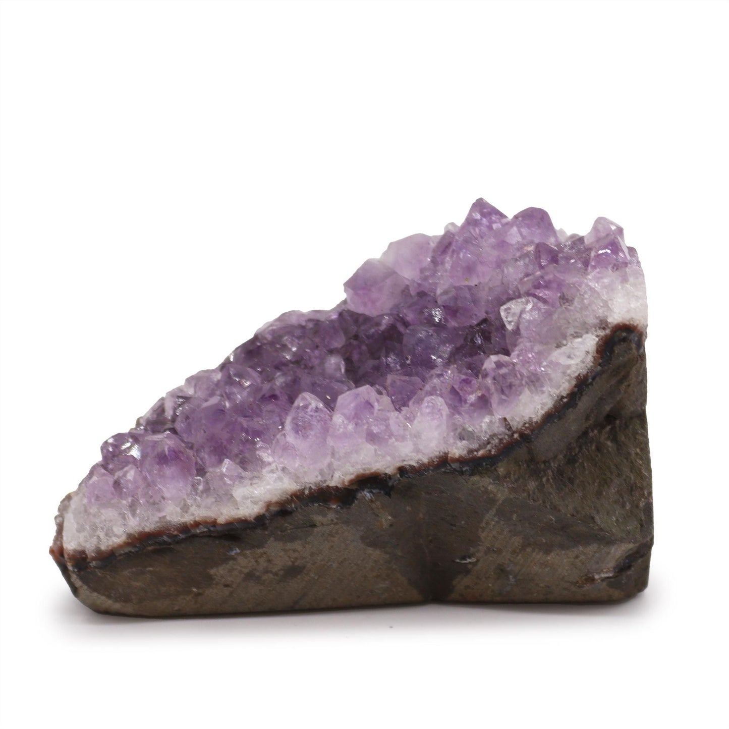 Natural Raw High Grade Amethyst Standing Cluster