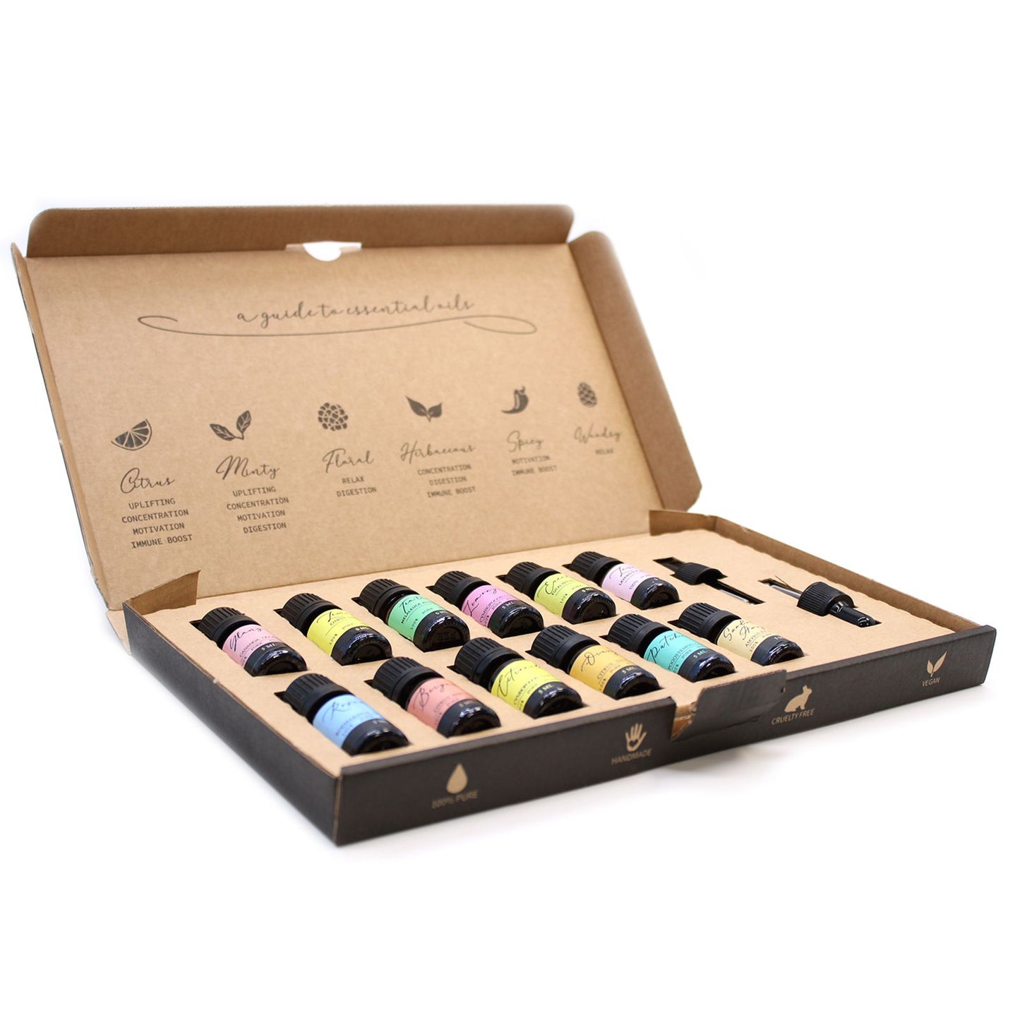 Aromatherapy Top 12 Essential Oil Gift Set