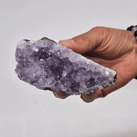 Natural Raw High Grade Amethyst Standing Cluster