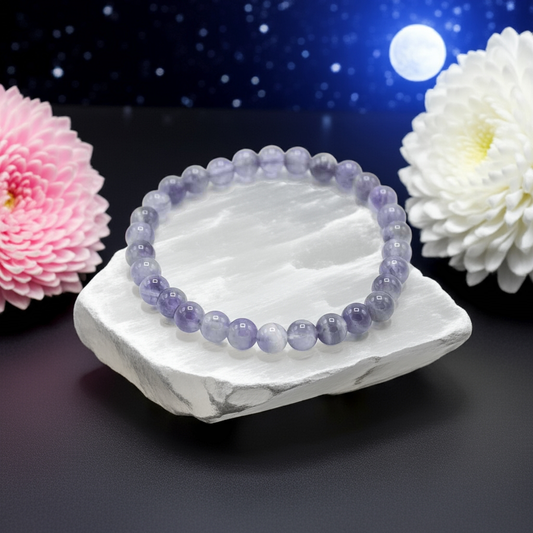 Gemstone Manifestation Bracelet - Amethyst - Calmness