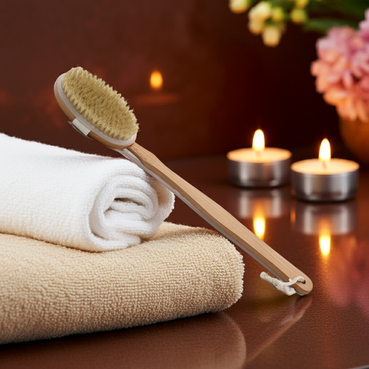 Detox Body Brush with Detachable Handle
