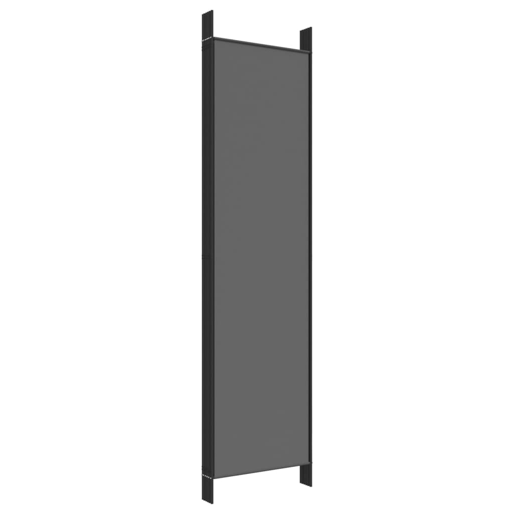 vidaXL 6-Panel Room Divider Anthracite 300x200 cm Fabric