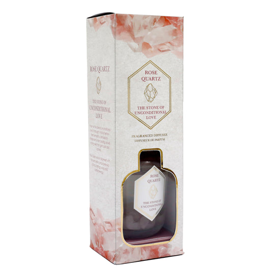 100ml Rose Quartz Crystal Reed Diffuser