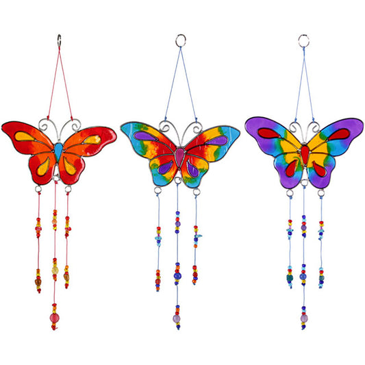 Set of 12 Butterfly Suncatchers