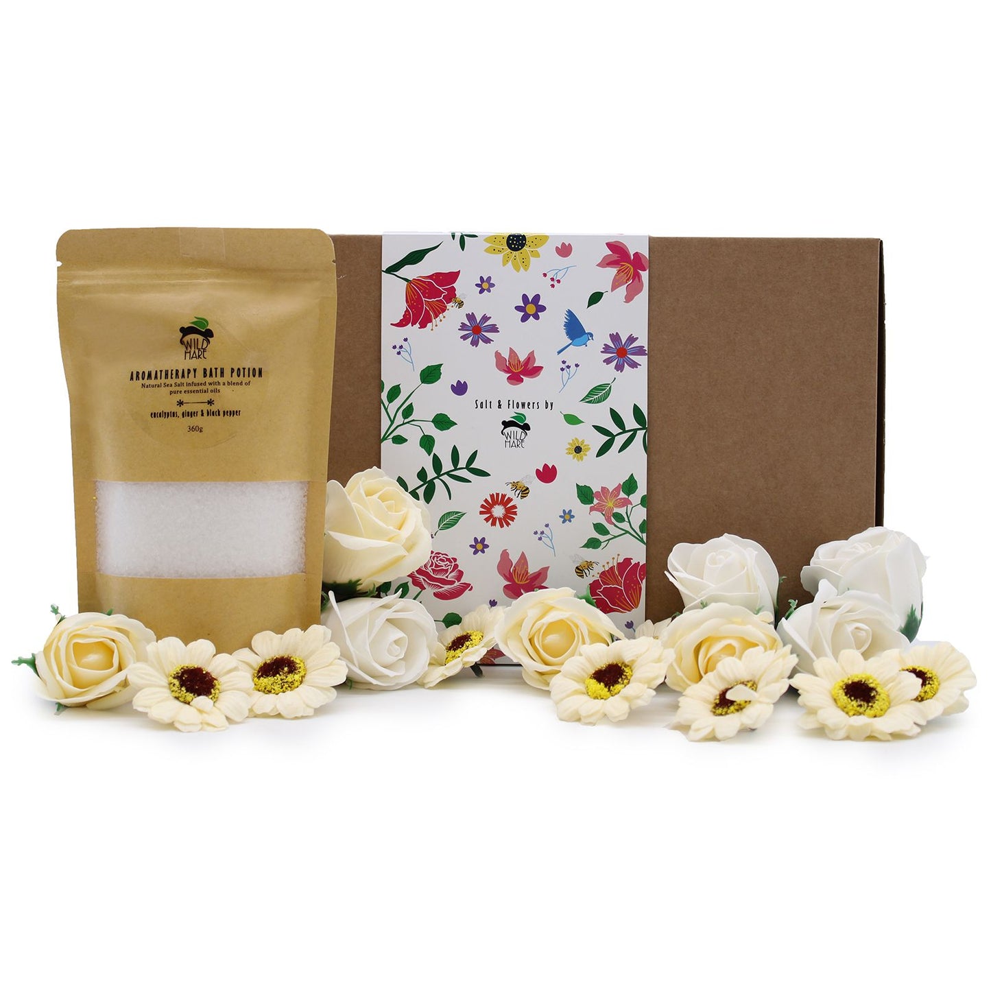 Salt & Flowers Bath Set - Cold & Flu