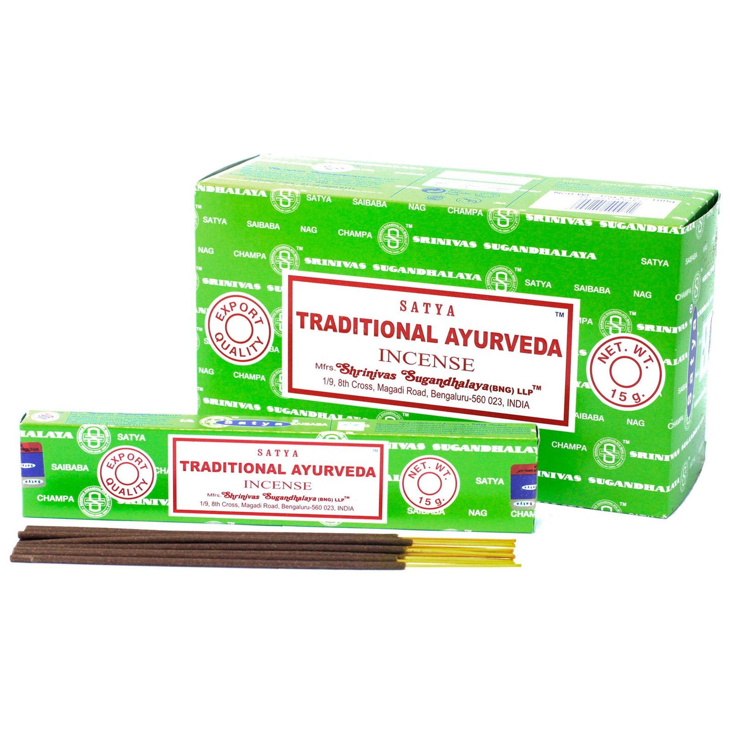 Satya Incense 15gm - Traditional Ayurveda