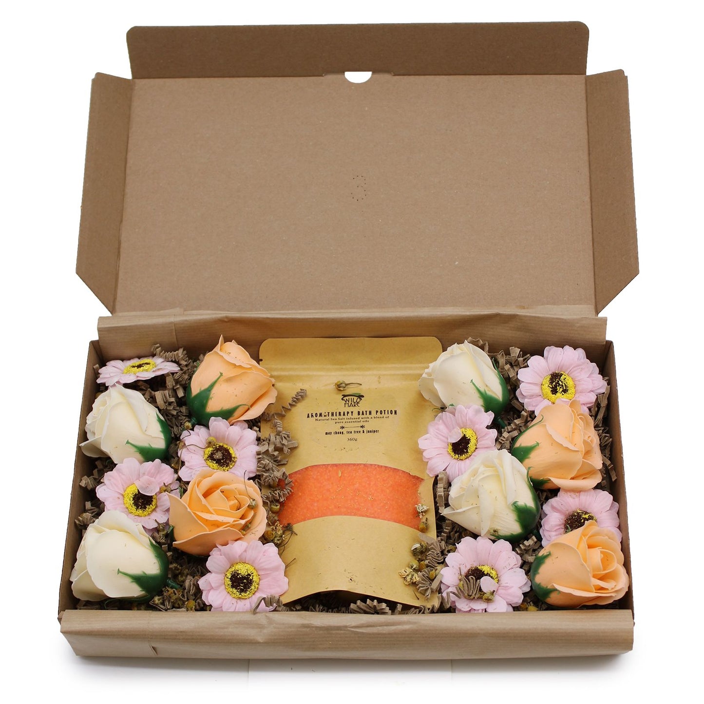 Salt & Flowers Bath Set - Total Detox