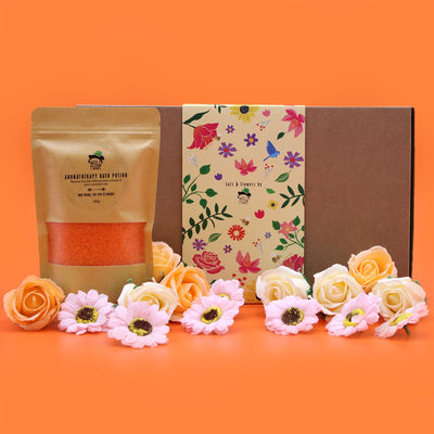 Salt & Flowers Bath Set - Total Detox