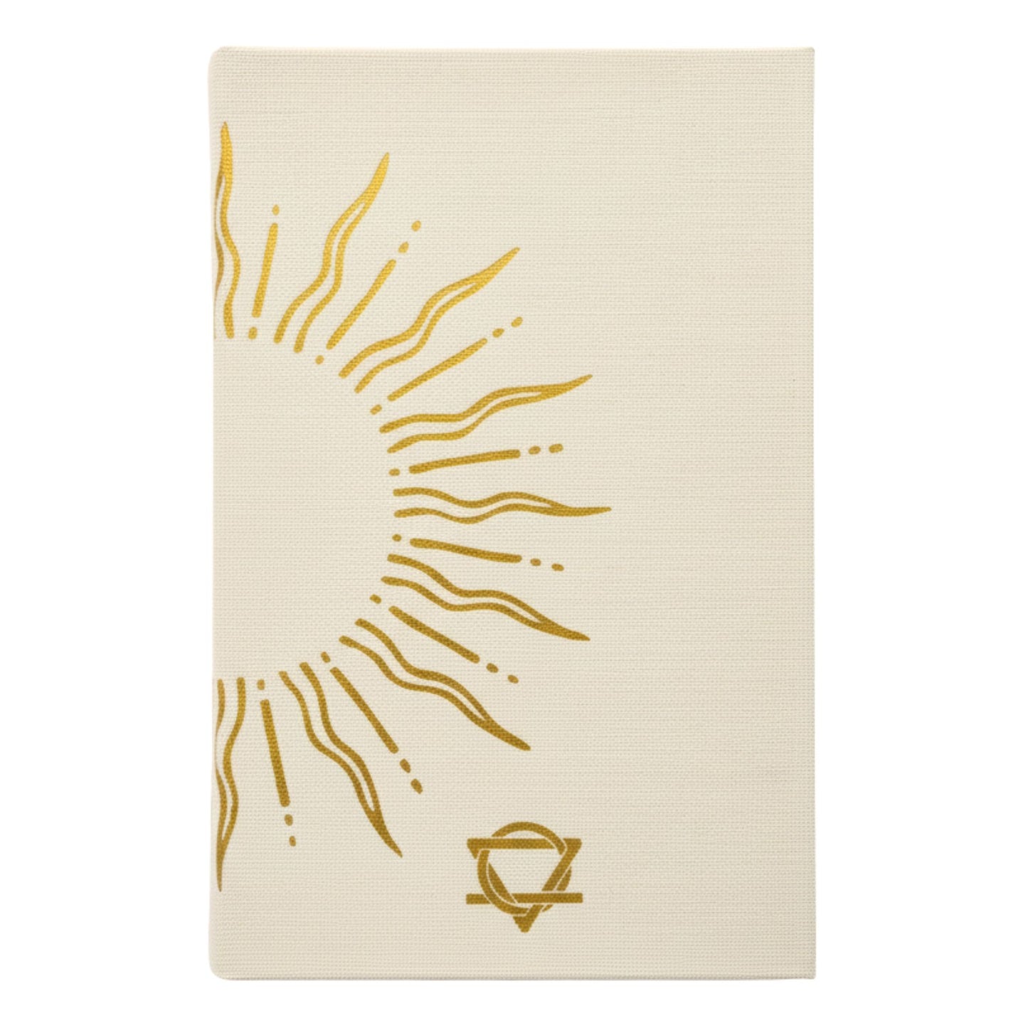 Gratitude Journal - My Days are Full of Sun - Ivory with Gold Lining - 120 pages