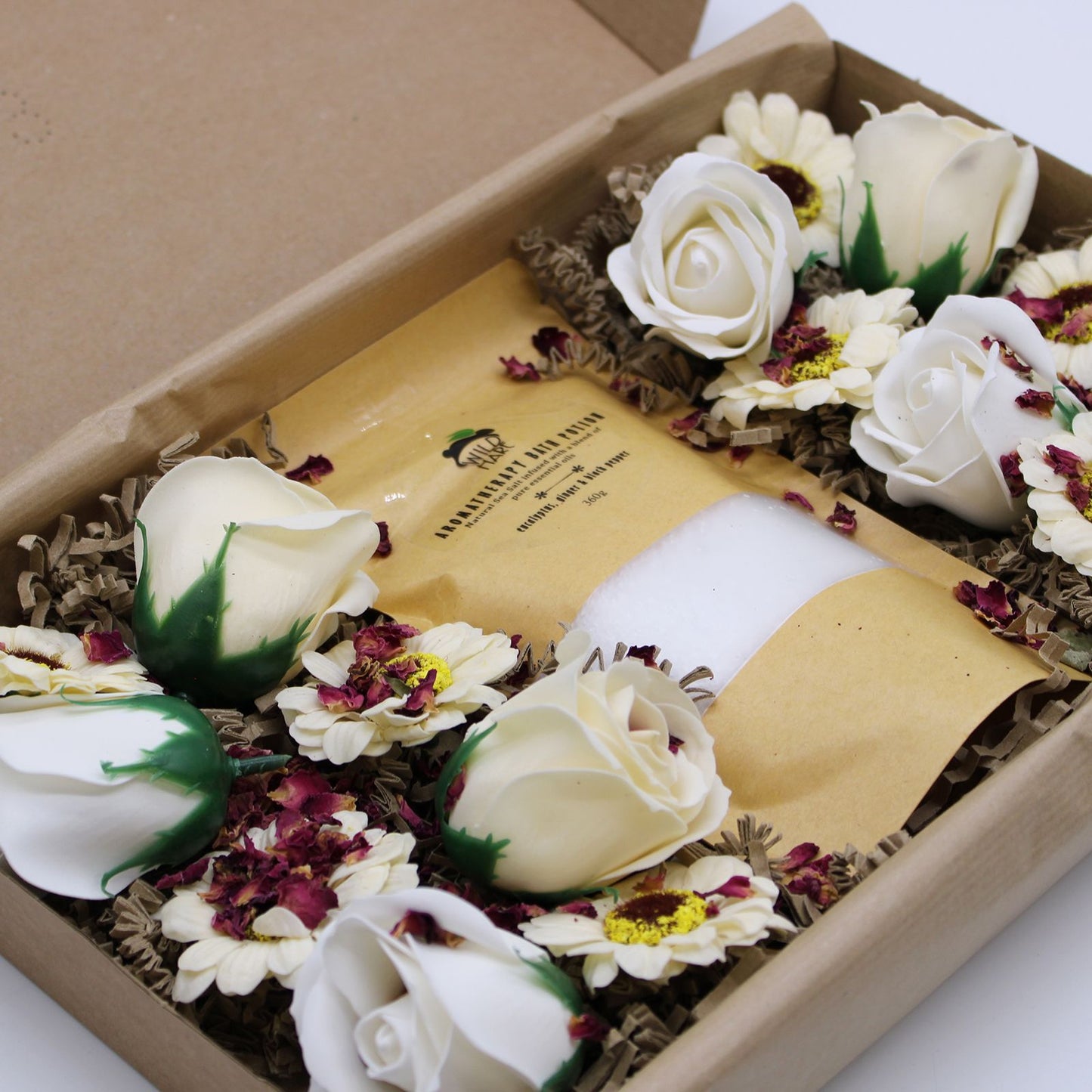 Salt & Flowers Bath Set - Cold & Flu
