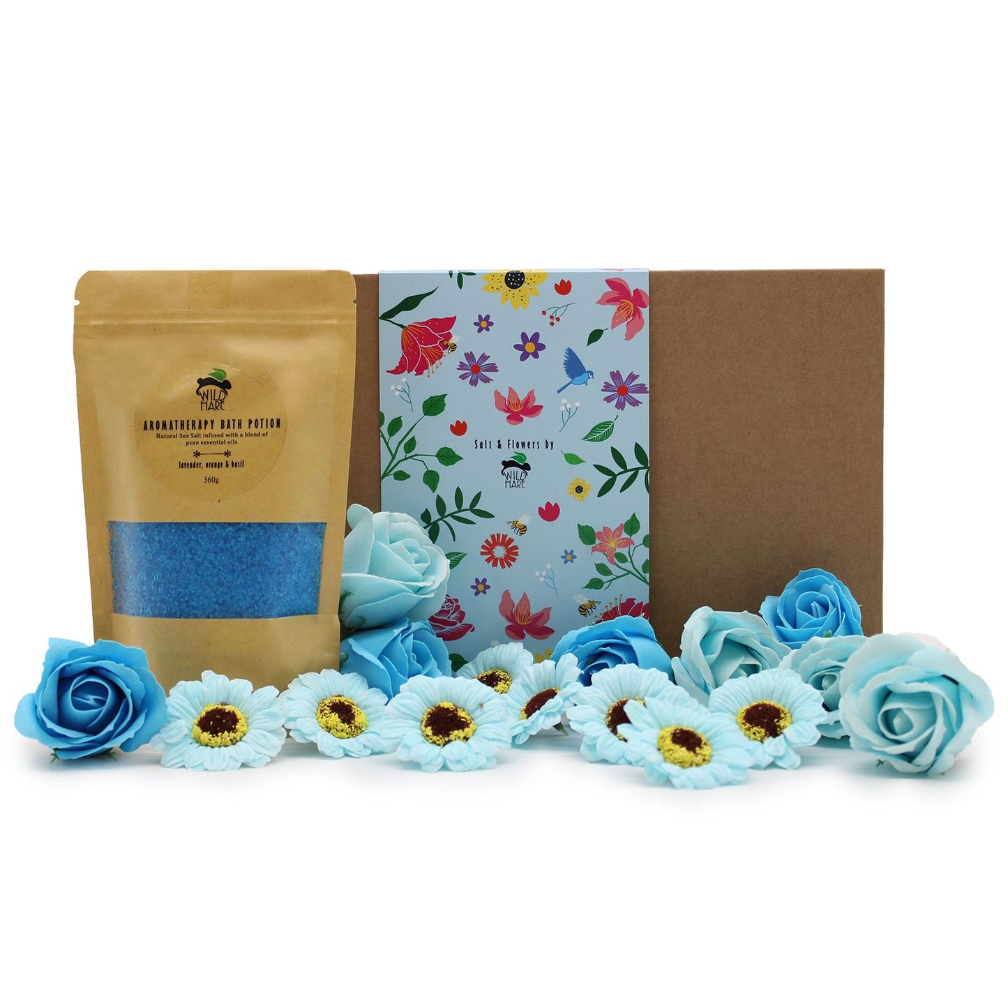 Salt & Flowers Bath Set - Total Unwind