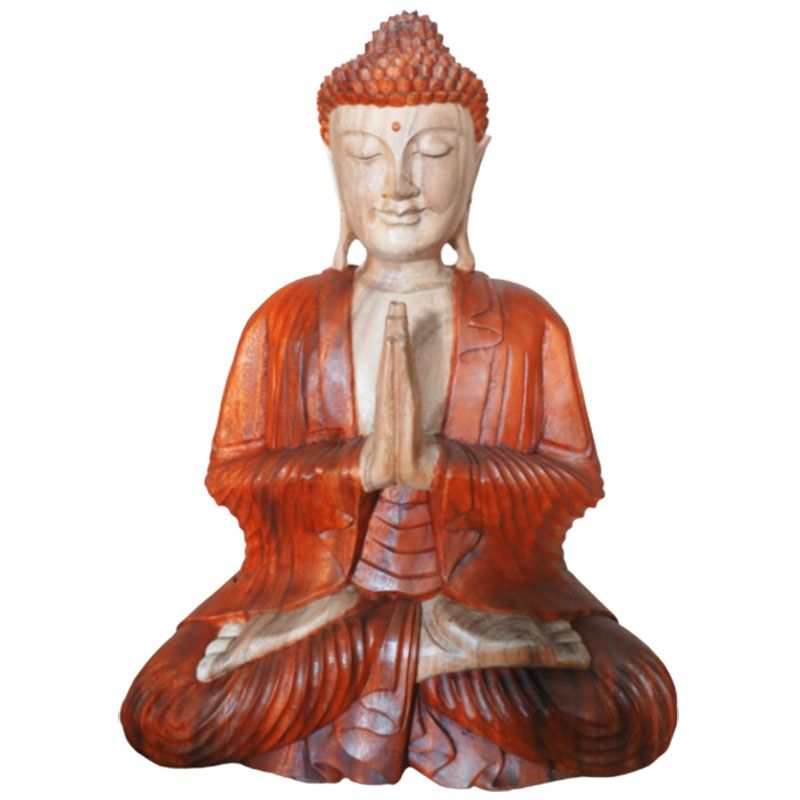 Hand Carved 60cm Welcome Buddha Statue
