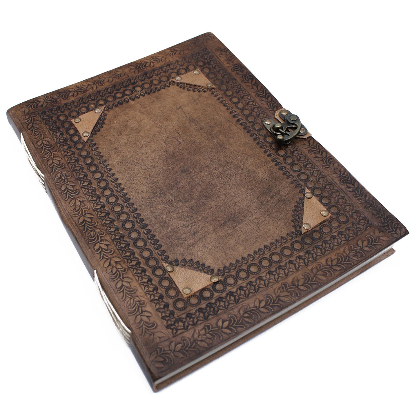 Huge Customisable Leather Book 10x13 (200 pages)