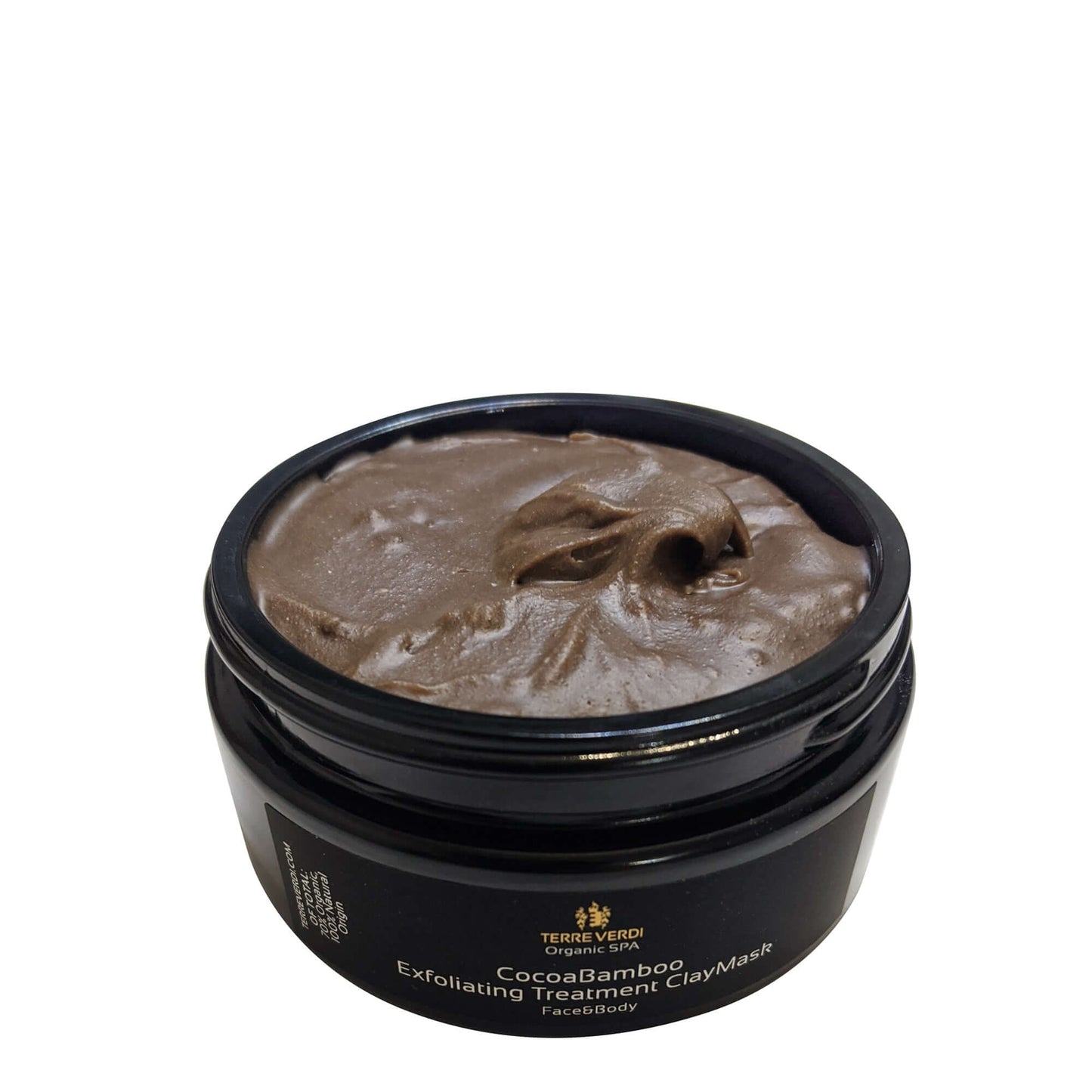 CocoaBamboo Exfoliating Treatment ClayMask for Face and Body - Natural Scrub